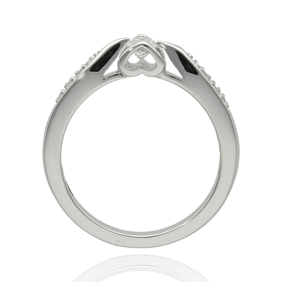 Fehér arany gyűrű 51-es méret (M741/20-51)